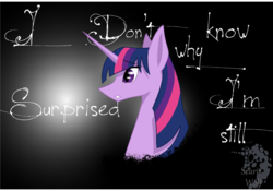 Size: 2452x1716 | Tagged: safe, artist:scariswolf, twilight sparkle, fanfic:past sins, g4, female, solo