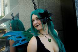 Size: 960x639 | Tagged: safe, artist:apple bunny, queen chrysalis, human, g4, cosplay, irl, irl human, photo