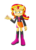 Size: 1138x1566 | Tagged: safe, artist:infinityr319, sunset shimmer, anthro, plantigrade anthro, g4, clothes, crossover, equestria girls outfit, simple background, sonic the hedgehog (series), sonicified, style emulation, transparent background