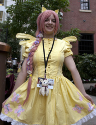 Size: 610x800 | Tagged: safe, fluttershy, human, g4, cosplay, irl, irl human, katsucon, photo