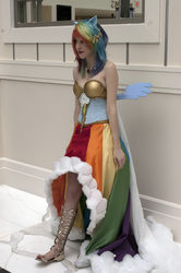 Size: 532x800 | Tagged: safe, artist:flying-fox, rainbow dash, human, g4, cosplay, irl, irl human, photo