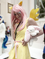 Size: 618x800 | Tagged: safe, fluttershy, human, g4, cosplay, irl, irl human, photo