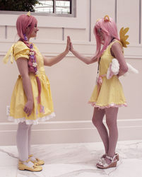 Size: 805x1000 | Tagged: safe, fluttershy, human, g4, cosplay, irl, irl human, photo