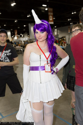 Size: 1365x2048 | Tagged: safe, rarity, human, g4, clothes, cosplay, dress, irl, irl human, photo