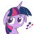 Size: 1024x1024 | Tagged: safe, artist:tokipeach, twilight sparkle, g4, female, floppy ears, portrait, sad, simple background, solo