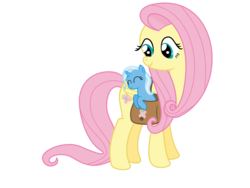 Size: 1200x900 | Tagged: safe, artist:s.guri, fluttershy, trixie, g4, filly, saddle bag, simple background, transparent background, vector