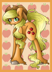 Size: 2480x3454 | Tagged: safe, artist:sk-ree, applejack, g4, female, high res, solo