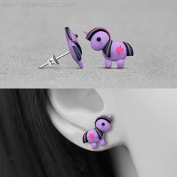 Size: 600x600 | Tagged: safe, artist:pixieempire, twilight sparkle, g4, earring, photo