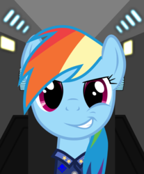 Size: 744x900 | Tagged: safe, artist:magnusarania, part of a set, rainbow dash, g4, crossover, female, solo, supreme commander, uef