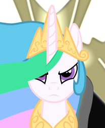 Size: 744x900 | Tagged: safe, artist:magnusarania, part of a set, princess celestia, g4, crossover, female, seraph (supreme commander), solo, supreme commander