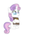 Size: 1500x1500 | Tagged: safe, artist:christopher2099, sweetie belle, pony, unicorn, g4, adorkable, book, cute, diasweetes, dork, female, filly, foal, glasses, horn, meganekko, nerd, simple background, solo, transparent background, vector