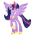 Size: 1800x1800 | Tagged: safe, artist:piichu-pi, twilight sparkle, alicorn, pony, g4, female, jewelry, mare, older, raised hoof, regalia, simple background, solo, transparent background, twilight sparkle (alicorn)