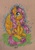 Size: 675x957 | Tagged: safe, artist:theorderofalisikus, fluttershy, g4, chest fluff, female, flower, flower in hair, fluffy, sitting, solo, traditional art