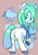 Size: 500x721 | Tagged: safe, artist:snow angel, part of a set, oc, oc only, pony, butt, halo, plot, ponified, seasons, solo, winter