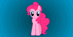 Size: 1280x656 | Tagged: safe, artist:tiredbrony, pinkie pie, earth pony, pony, g4, animated, cropped, female, flash, puppet rig, simple background, solo, spinning, you spin me right round