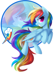 Size: 2121x2828 | Tagged: safe, artist:xnightmelody, part of a set, rainbow dash, g4, cutie mark, female, high res, simple background, smiling, solo, transparent background