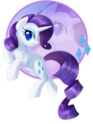 Size: 2121x2827 | Tagged: safe, artist:xnightmelody, part of a set, rarity, g4, cutie mark, female, high res, simple background, solo, transparent background