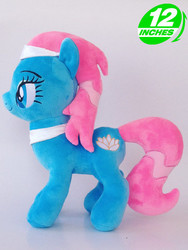 Size: 360x480 | Tagged: safe, artist:onlyfactory, lotus blossom, g4, bootleg, irl, photo, plushie, solo