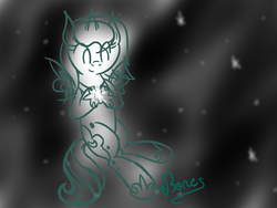 Size: 1280x960 | Tagged: safe, artist:nothin-but-my-bones, princess luna, lunadoodle, g4, female, filly, solo, stars, woona