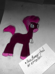 Size: 1920x2560 | Tagged: safe, pinkie pie, rainbow dash, g4, simple ways, color, female, personality swap, pinkie burner, solo, swap