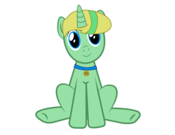 Size: 1280x986 | Tagged: safe, artist:blockbusterpony, oc, oc only, oc:blockbuster, collar, pet, pet play, solo