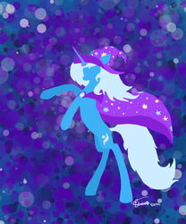 Size: 960x1152 | Tagged: safe, artist:fairydraft, trixie, pony, unicorn, g4, female, mare, solo