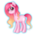 Size: 1200x1200 | Tagged: safe, artist:puggie, oc, oc only, unnamed oc, cute, flower, long mane, looking at you, simple background, smiling, solo, transparent background