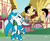Size: 1053x857 | Tagged: artist needed, safe, robot, crossover, flying, jenny wakeman, my life as a teenage robot, ponified, ponyville, sheldon lee