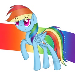 Size: 2048x2048 | Tagged: safe, artist:bumblebeemlp, rainbow dash, g4, female, high res, solo