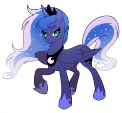 Size: 2606x2413 | Tagged: safe, artist:trippinmars, princess luna, alicorn, pony, g4, crown, cute, female, high res, hoof shoes, jewelry, lunabetes, mare, regalia, simple background, solo, transparent background, wing fluff