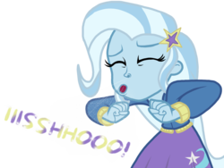 Size: 2048x1536 | Tagged: safe, artist:proponypal, trixie, equestria girls, g4, mucus, nostrils, sneezing, sneezing fetish, snot, spray