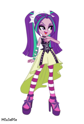 Size: 3000x4412 | Tagged: safe, artist:mixiepie, aria blaze, equestria girls, g4, my little pony equestria girls: rainbow rocks, clothes, dress, female, simple background, solo, transparent background, vector