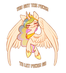 Size: 1115x1234 | Tagged: safe, artist:imalou, princess celestia, g4, female, solo