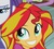 Size: 576x524 | Tagged: safe, screencap, rarity, spike, sunset shimmer, dog, equestria girls, g4, my little pony equestria girls: rainbow rocks, cute, shimmerbetes, smiling, spike the dog, when she smiles