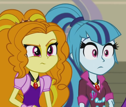 Size: 1128x956 | Tagged: safe, screencap, adagio dazzle, aria blaze, sonata dusk, equestria girls, g4, my little pony equestria girls: rainbow rocks, duo, the dazzlings