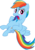 Size: 1600x2259 | Tagged: safe, artist:gezawatt, rainbow dash, pegasus, pony, g4, .ai available, colored, digital art, female, flying, simple background, solo, suspicious, transparent background, vector