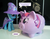 Size: 1200x935 | Tagged: safe, artist:redflare500, trixie, twilight sparkle, pig, g4, official, female, funko, irl, merchandise, onomatopoeia, photo, piggy bank, pigified, species swap, toy, twilight porkle, twilight sparkle (alicorn)