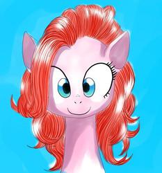 Size: 670x720 | Tagged: dead source, safe, artist:unousaya, pinkie pie, g4, female, portrait, solo