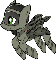 Size: 8988x9560 | Tagged: safe, artist:jh, artist:plone, original species, plane pony, pony, absurd resolution, crossover, halo (series), pelican (halo), plane, simple background, solo, transparent background, vector