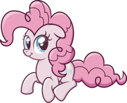 Size: 3000x2441 | Tagged: dead source, safe, artist:mahaugher, pinkie pie, g4, female, high res, simple background, solo, transparent background, vector