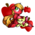 Size: 3200x3200 | Tagged: safe, artist:miningcazzy, apple bloom, big macintosh, earth pony, pony, g4, colt, cute, cutie mark, foal, high res, male, simple background, stallion, transparent background, younger