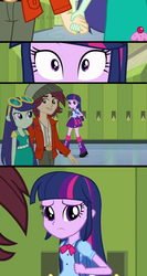 Size: 1919x3605 | Tagged: safe, edit, edited screencap, screencap, blueberry cake, normal norman, twilight sparkle, equestria girls, g4, my little pony equestria girls, /mlp/, background human, female, male, normalcake, shipping, straight
