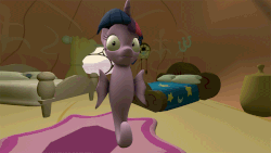 Size: 900x506 | Tagged: safe, twilight sparkle, sea pony, g4, 3d, animated, creepy, female, flapping, looking at you, nightmare fuel, seapony twilight, shoo be doo, solo, source filmmaker, wat, wide eyes