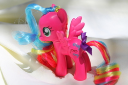 Size: 4272x2848 | Tagged: safe, artist:tiellanicole, masquerade (g1), g1, g4, customized toy, g1 to g4, generation leap, irl, photo, solo, toy