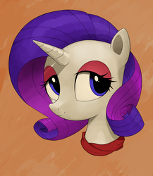 Size: 2000x2308 | Tagged: safe, artist:greenprickle, artist:kas92, rarity, g4, female, high res, looking at you, portrait, solo