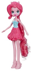 Size: 712x1600 | Tagged: safe, pinkie pie, equestria girls, g4, official, doll, feet, female, molded hair, ponied up, solo, toy