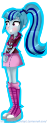 Size: 2245x5773 | Tagged: safe, artist:vixelzf, sonata dusk, equestria girls, g4, my little pony equestria girls: rainbow rocks, blushing, female, smiling, solo