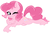 Size: 863x569 | Tagged: safe, artist:purrling, pinkie pie, goo pony, g4, female, melting, pinkie slime, solo