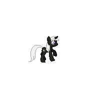 Size: 192x192 | Tagged: safe, oc, oc only, oc:moon shadow, animated, bipedal, hoof hold, simple background, sprite, sword, transparent background