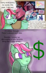 Size: 550x858 | Tagged: safe, artist:ratdust, fluttershy, minty, pinkie pie, princess celestia, princess luna, rarity, ask g3 dashie, g3, g4, ask, tumblr